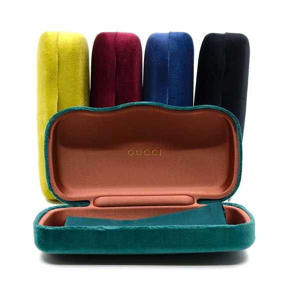 GUCCI GG0926S 001 BLACK/GREEN GREY AUTHENTIC SUNGLASSES - Picture 10 of 10